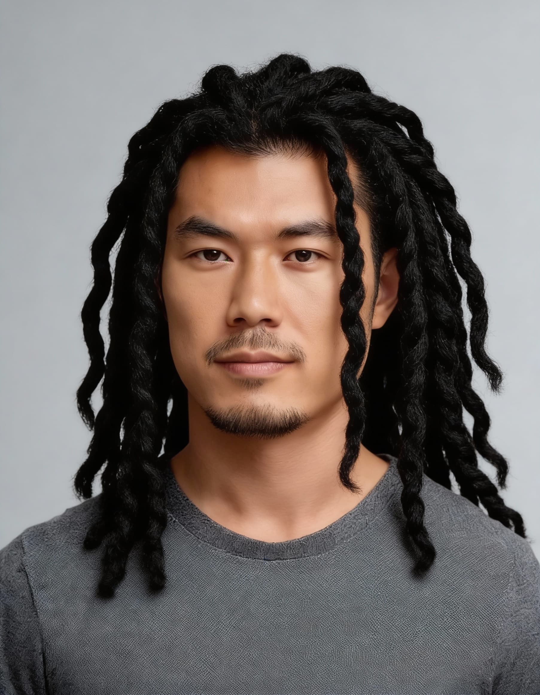 AI-generated hairstyle for male